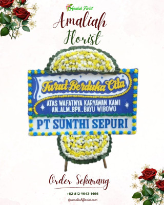 Papan Bunga Duka di Kabonena