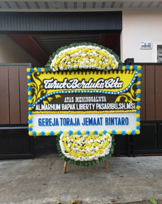 Papan Bunga Duka di Kabonena