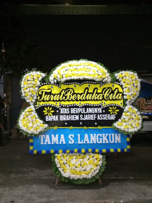 Papan Bunga Duka di Kabonena